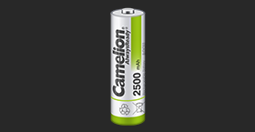 Grosse pile rechargeable Camelion LR14 C 3500 mAh. Lot de 2.