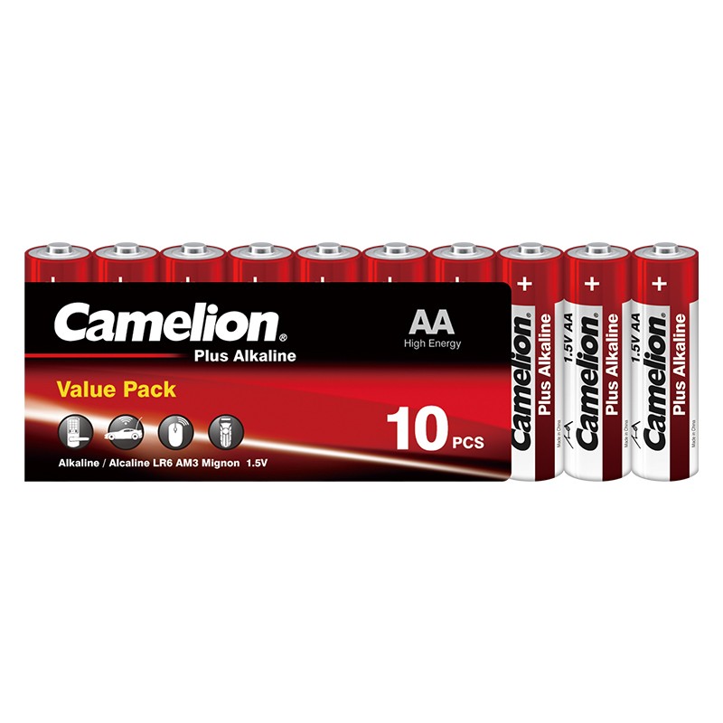 Cello de 40 piles Plus alcaline AA LR06 Camelion