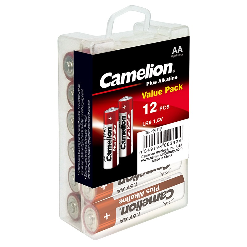 Cello de 40 piles Plus alcaline AA LR06 Camelion