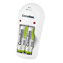 Chargeur Camelion BC1010B avec 4ccus 2500mAh Camelion