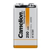 Grosse pile rechargeable Camelion LR14 C 3500 mAh. Lot de 2.